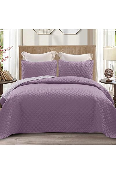 Exclusivo Mezcla Reversible Twin Quilt Bedding Set with Pillow Sham, Lightwei...