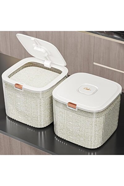 GENERAL Rice Storage Container,Large Food Container,Dry Food Storage Containe...