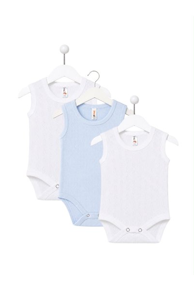 H&C COOLBOY H&C بدلة أطفال بدون أكمام من الجاكار المصنوع من القطن بنسبة 100% ...