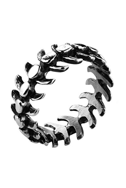 VeeShop Inel punk schelet sira spinarii, model biker vintage gothic oase de d...
