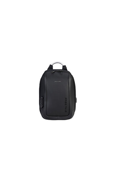 Pierre Cardin Laptop Backpack with Multiple Pockets and USB Port