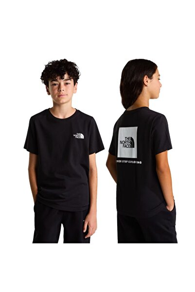 THE NORTH FACE TEEN EVOLUTION BOX NSE SS TEE NF0A8CVAJK3-JK3 Μαύρο