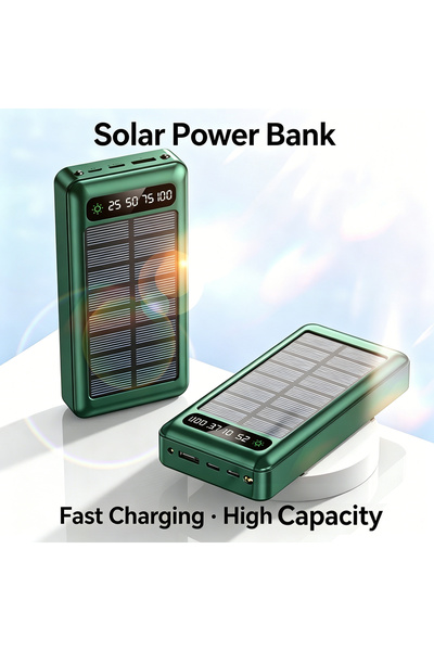 StarSuper Lightweight, portable, corded power 20000mAh bank with digital disp...