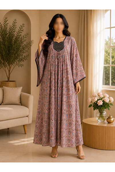RONZA Women's jalabiya with French sleeves