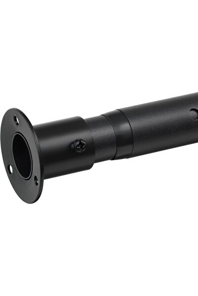 OtherMax Bară telescopică pentru perdele de duș, rezistentă, neagră, 43-242 c...