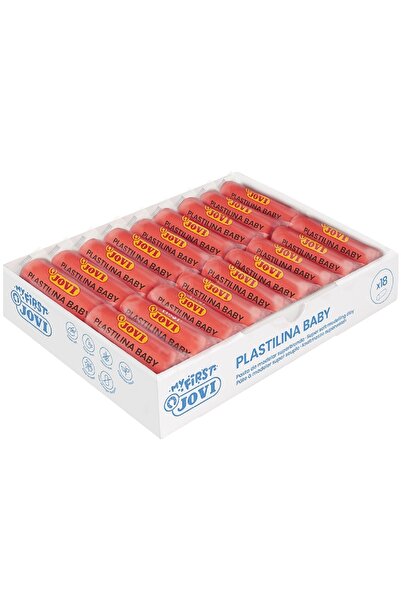 Jovi Plastilina Baby Box 18 buc, 38 g super moale, argilă de modelat, roz