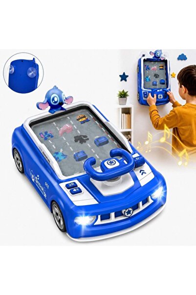 JML Mașină interactivă de condus 24x39x20cm, Simulator, Volan cu lumini și su...