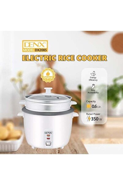GENERAL طباخ (طباخ أرز كهربائي ذكي 350 واط - 0.6 لتر)
