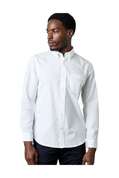 French Connection Men Corderoy Long Sleeve Shirt
