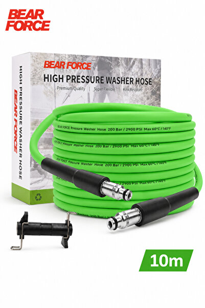 ROBEVE Bear Force Flexible Hortum Bosch Aquatak Uyumlu 10 Metre Basınçlı Yıka...