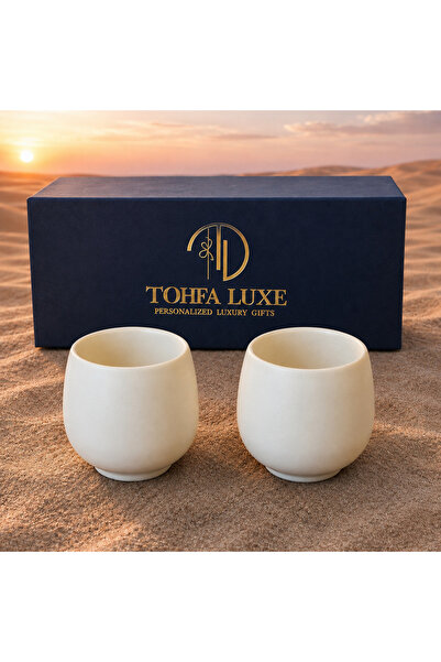 Tohfa Luxe - UAE Tranquil Clay Cup Set of 2