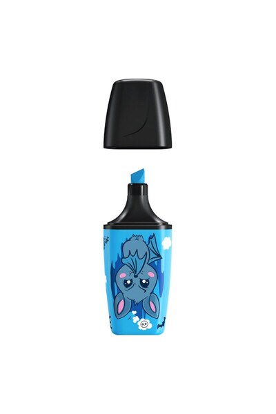 Stabilo B O S S Mini Animal Vibes Highlighter Blue