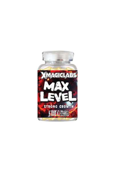 XMagicLabs ماكس ليفل جي إتش شيلاجيت، ماكا، تريبولوس، تركسترون 180 كبسولة - من...