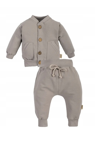 NO BRAND SET DE ANTRENAMENT MAKOMA BLUZĂ DE TRENING + PANTALONI SCURȚI DIN BU...
