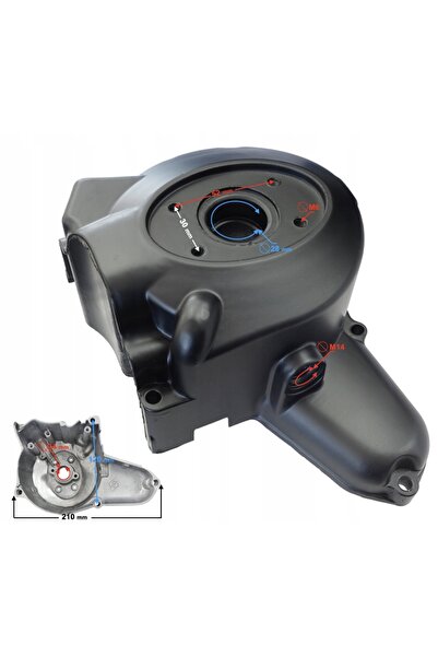NO BRAND CAPAC MOTOR STÂNGA 6 GIRLS QUAD ATV 110 125