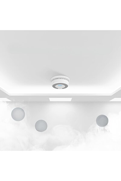 X-Sense Detector de fum și gaz CO SC07-W cu alarmă LCD 3 în 1