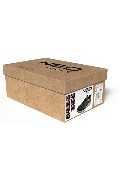 NEO Tools Pantofi de lucru de protecție pentru bărbați, categoria S1 SR, cu v...