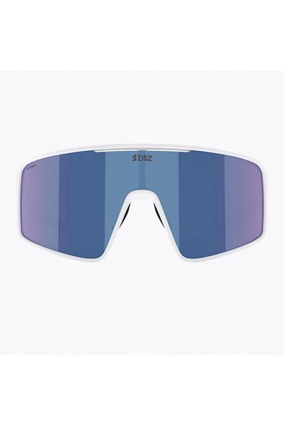 NO BRAND Bliz P001S ochelari de soare cu lentile oglindă alb mat/albastru-cen...