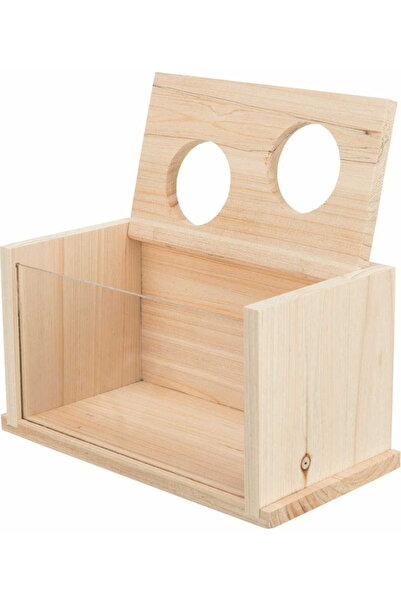 Trixie Bază de nisip pentru baie pentru rozătoare, șoareci, hamsteri 20x12x12cm