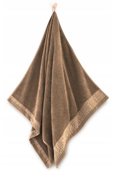 NO BRAND Prosop din bumbac egiptean Zwoltex Elena 420 g 70x140 maro