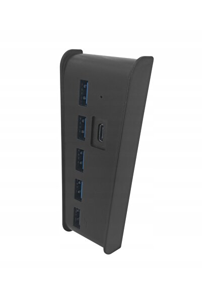 NO BRAND 5x Hub USB 2.0 + USB-C pentru PS5