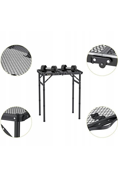 NO BRAND Masă de picnic pliabilă turistică de camping 60x40 cm, tip valiză