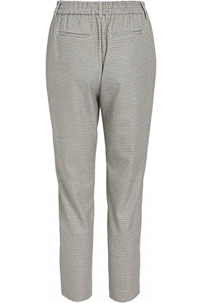 NO BRAND Pantaloni în carouri pentru femei, mărimea 44. Croială slim.