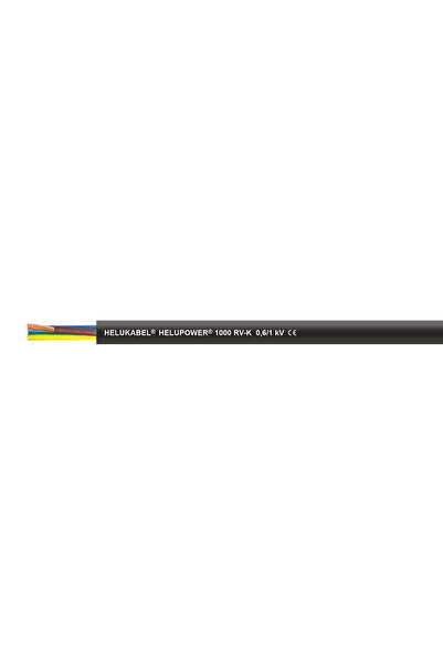 NO BRAND Cablu de împământare rv-k 4x10 mm² 0,6/1kV HELUPOWER