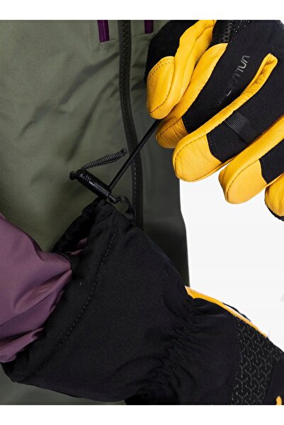 La Sportiva Mănuși de munte Alpine Guide Leather Gloves - negru/cedru M