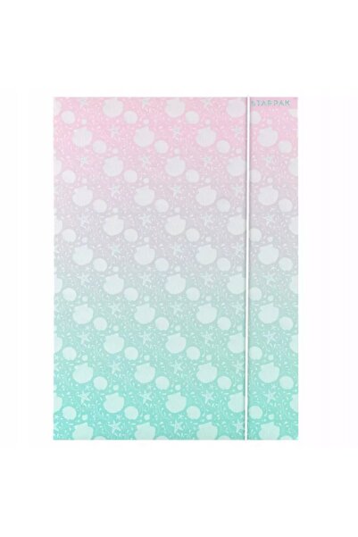 Starpak CLASER CU ELASTIC A4 PENTRU ȘCOALĂ, CU MOTIV DE DESEN SHELL, PENTRU F...