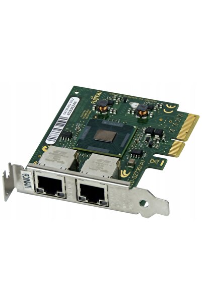 FUJITSU D2735-A12 ADAPTOR GIGABIT CU PORTURI DUALE PCIe x4 LP