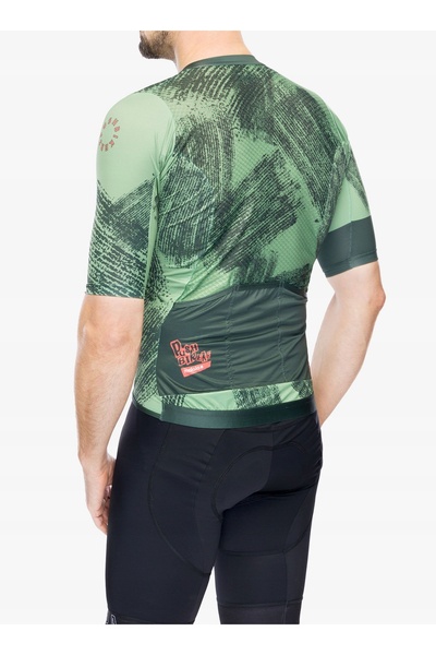 NO BRAND Tricou de ciclism Maloja Pushbikers Aero 1/2 - pastel clover L