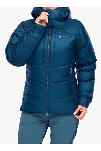 NO BRAND Geacă de puf pentru femei Rab Positron Pro Hoody - albastru furtună ...