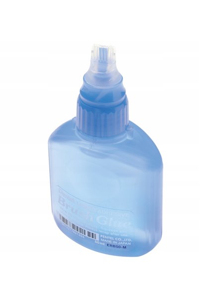 NO BRAND PENTEL Adeziv lichid cu pensulă ERB50 50ml Ecologic Inodor x 6 bucăți