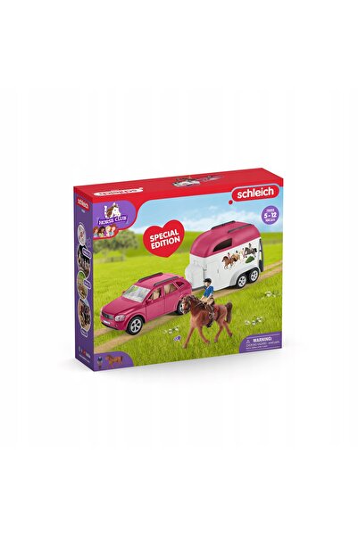 SCHLEICH Mașină cu remorcă 72223