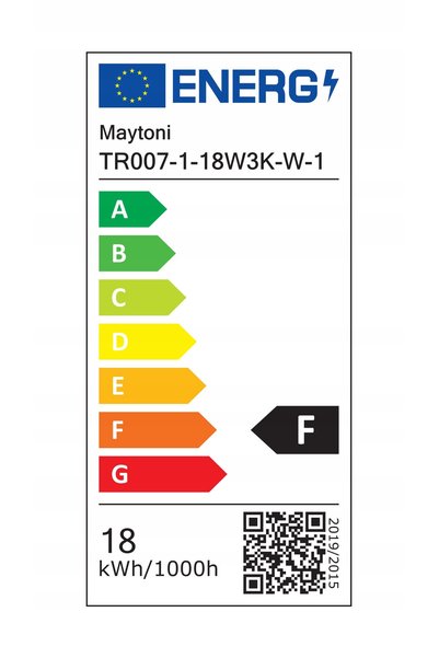 NO BRAND Maytoni ONDA, proiector pe șină, monofazic, LED, 18 W, 3000 K, alb