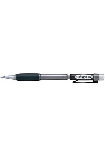 Pentel Creion mecanic negru AX125 0,5MM cu radieră x 12 BUCĂȚI