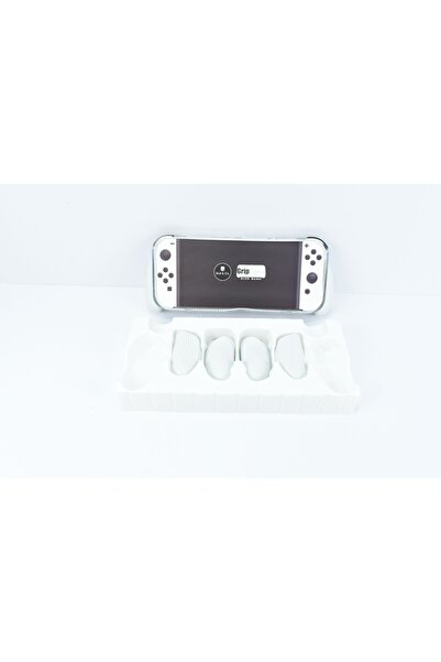 NO BRAND Skull & Co GripCase Husă de protecție pentru Nintendo Switch OLED Alb