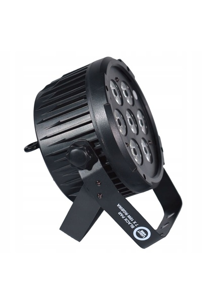 LIGHT4ME Proiector de scenă LED PAR 7x10W RGBWA, cu efecte colorate, pentru p...