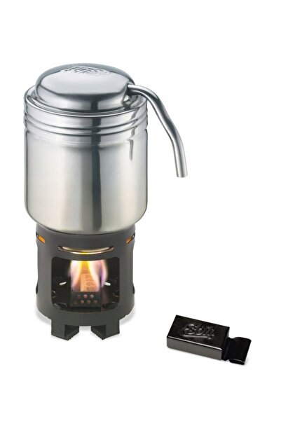 NO BRAND Esbit Espressor de cafea din oțel inoxidabil, turistic