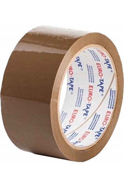 NO BRAND Bandă de ambalare 50 mm x 66 m, maro, extra rezistentă, ecologică, D...