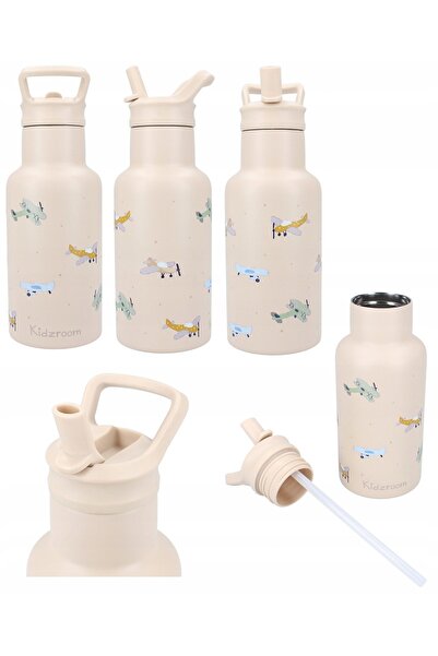 NO BRAND Kidzroom: sticlă de apă 350 ml Memories Flowers