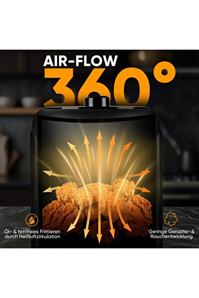 CLATRONIC Friteuză cu aer cald 264019 1000 W 2.5 L