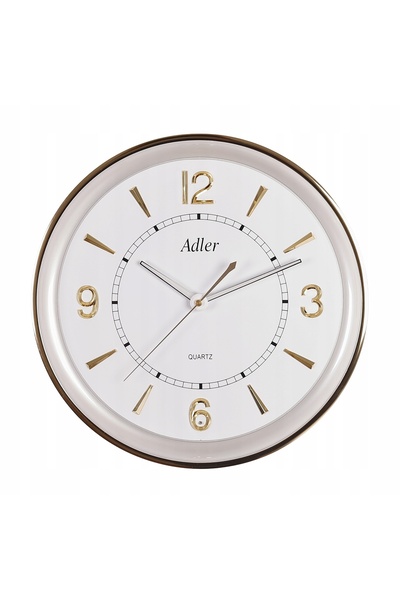 adler CEAS DE PERETE CU SENZOR ILUMINAT CU AFIȘAJ CARENAT SILENȚIOS PW164 AUR...