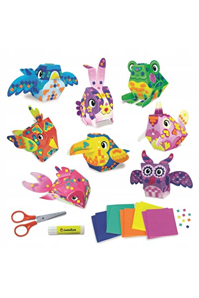 NO BRAND LUDATTICA: Kit creativ cu ANIMALE 3D – artă mozaic
