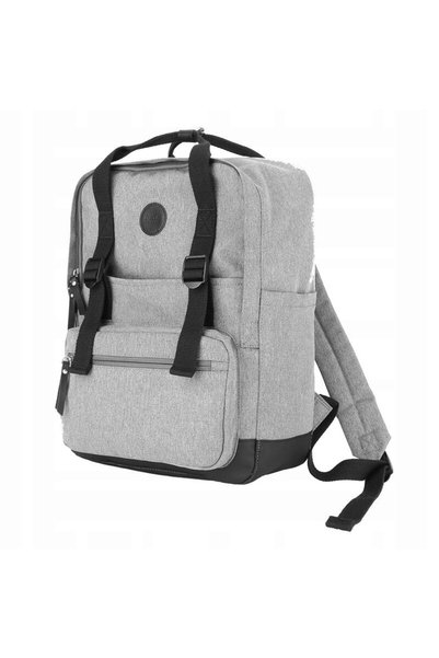 Himawari Rucsac urban de călătorie pentru laptop și tabletă 15 inch, gri, 16 L