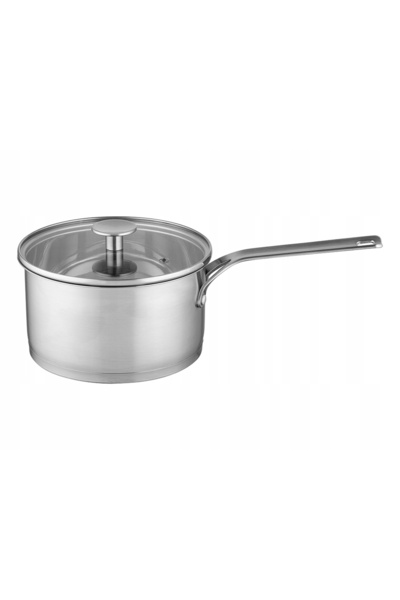 NO BRAND Florina Maddox 16cm 1.8L Oală rotundă din oțel inoxidabil cu capac, ...