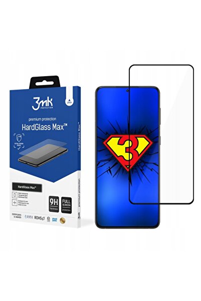 3MK HardGlass Max Sam S906 S22 Plus negru Sticlă FullScreen