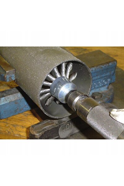 NO BRAND Perie, oțel inoxidabil, sârmă împletită 19x28/72x0,35mm Lessmann