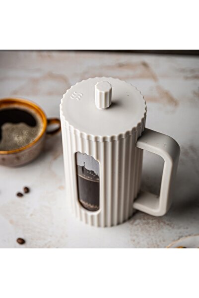 Klausberg Infuzor de cafea/ceai cu recipient presurizat 1l în gri deschis KB7753
